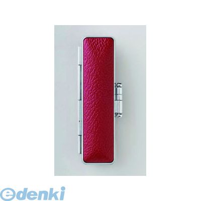 サンビー IB-R022 印鑑ケース　モミ皮赤　10．5X60mm IBR022