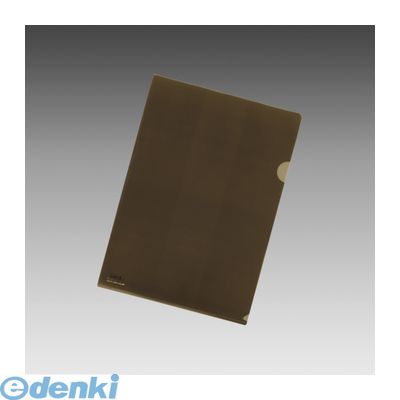 リヒトラブ F-78-9 【5個入】 カラークリヤーホルダー【本体色－茶】【A4判】F789