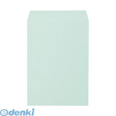 壽堂紙製品工業 31497 透けないカラー封筒【本体色−グリーン】【角2・100枚入】