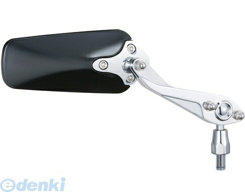 TANAX タナックス AM2-103-10L ガセットミラー BK／メッキ L AM210310L