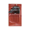 旭金属工業 ASAHI AWS0830 ASH 六角棒レンチセットインチサイズ8本組 AWS-0830【キャンセル不可】