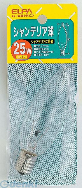 īŴ ELPA G-65H-C ǥꥢE17 25W G65HC