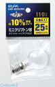 朝日電器 ELPA GKP-H22H-W ミニクリプトンキュウ GKPH22HW