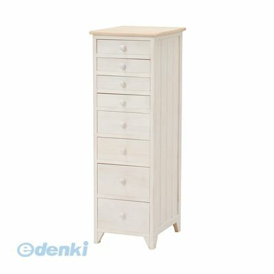 Wide Chest - MCH-5261NAW 直送 代引不可・他メーカー同梱不可 チェストMCH5261NAW アンティークホワイト タンス リビング収納 かわいい フレンチカントリー 書類チェスト 洋服タンス