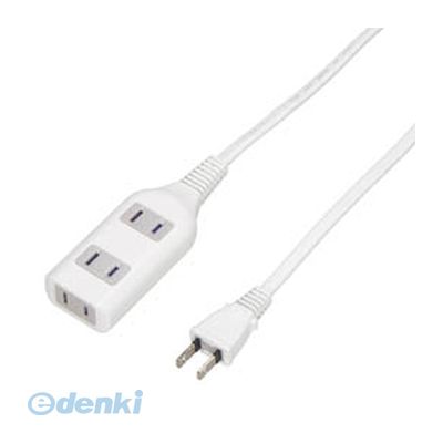 【商品説明】■コード長:2m■プラグ形状:ストレート■耐トラ:あり■材質:ABS■本体カラー:ホワイト■本体寸法:W40mm×H88mm×D20mm■本体重量:210g■パッケージ寸法:W130mm×H230mm×D30mm■パッケージ重量...