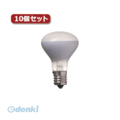 【個数：1個】 直送 代引不可・同梱不可 R4517302PX10 YAZAWA ミニレフ球 R45 E17 30W 2個パック10個セ..