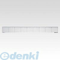 クラウン CR-HR45R 方眼直定規 再生ペット製【1本】 CRHR45R