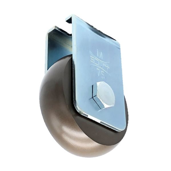 ヨコヅナ ヨコヅナ CGM0758 ベアリング入 鉄キャスター戸車 75山R 433-4647