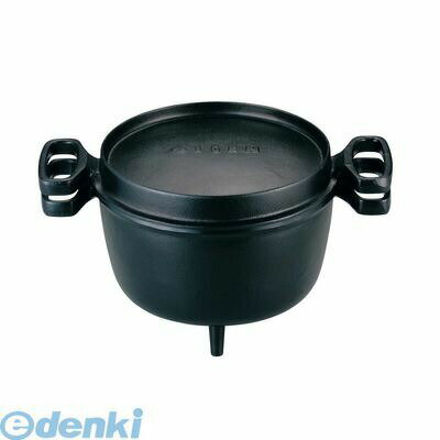 ●外寸1：280×405×H220●内寸1：φ260●内寸2：深さ：130●重量：9.7kg●容量：6.0L●板厚厚み：5●材質1：鉄鋳物●オーブン：○●鳥が丸ごと一羽入ることにこだわった深めのダッチオーブンです。●蓋はひっくり返しても安定感が良く、焼物に適しています。●鍋底に3カ所脚がついています。●1辺(mm)：330●2辺(mm)：430●3辺(mm)：270●重量(g)：11180●製品重量(g)：10000