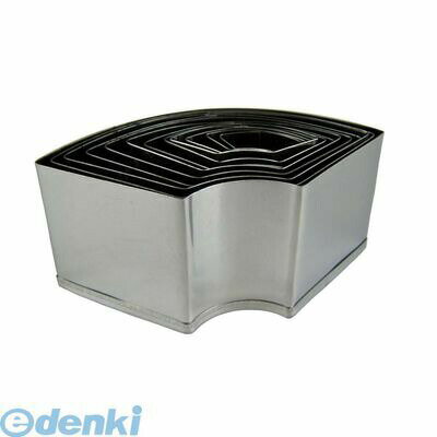 534600 EBM 18−0ステンレス パテ抜 末広 12pcsセット 4548170012691