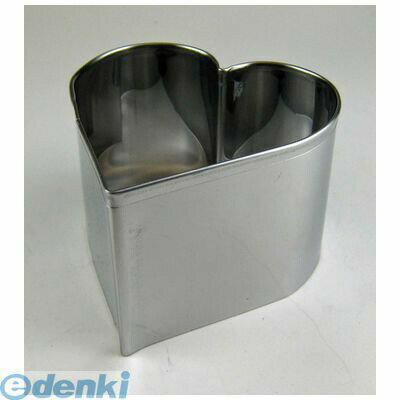 (LINEクーポン有)537000 EBM 18-0ステンレス パテ抜 ハート ＃7 4548170013025