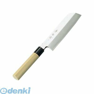 571300 兼松作 日本鋼 鎌型薄刃庖丁 18cm 4548170010048