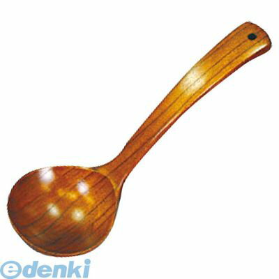 Soup Ladle （Holed） - 2235300 木製 お玉杓子（うるし塗り）大 4993007671549