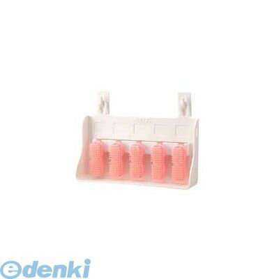 (LINEクーポン有)2909610 アルボース ハンドブラシ 5ヶ入 ピンク 4987010371022