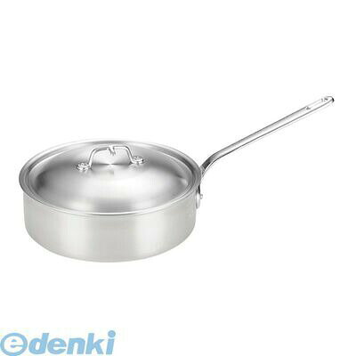 ●外寸1：φ320●内寸1：φ300×100●重量：2.0kg●容量：6.8L●板厚厚み：2.7●材質1：アルミ●厳選された高純度アルミ素材に特殊加工を施し、均一な板厚を保っていますから、均等に熱を伝え、プロの苛酷な条件にも耐え、使いやすさをも追求した業務用鍋シリーズです。●調理中に蓋の置場所に困った事はありませんか？小さな心遣いですが蓋のツマミに引掛けをつけました。●1辺(mm)：350●2辺(mm)：580●3辺(mm)：200●重量(g)：2550