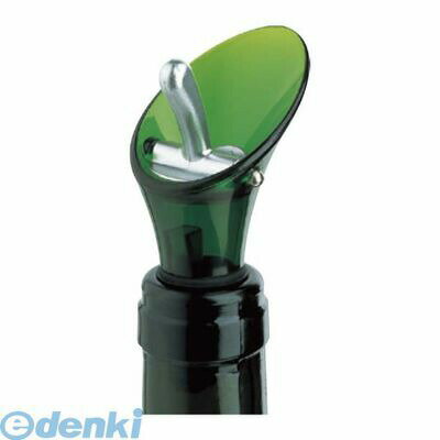 6142450 カラー ワインストッパー＆ポアラー グリーン 8303 4520529083033