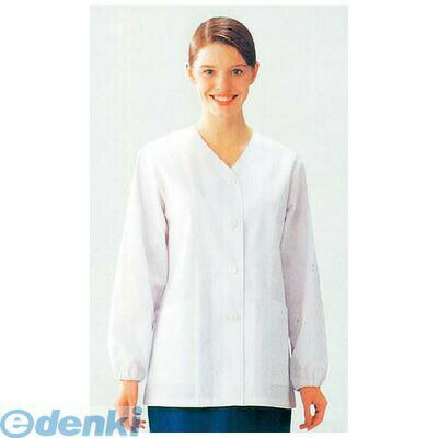 6545910 女性用コート（調理服）AA336−8 15号 4582318913167