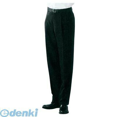 (LINEクーポン有)7477470 スラックス DL2969−9 男性用ツータック 黒 ウエスト91cm 4582318947100