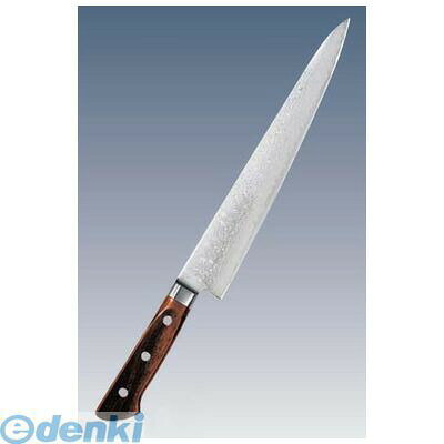 ●外寸1：400●重量：220g●板厚厚み：背:2.9●材質1：ダマスカス鋼鍛造(ステンレススチール・Mo-Vスチール)●材質2：18-8ステンレススチール●材質3：強化木●刃渡り：27cm●ダマスカス鋼の由来。ダマスカス鋼は、インド産のウーツ鋼を使用し、シリアのダマスカスで刀剣などに鍛造されたことから、この名がついた。最大の特徴は、坩堝の中で溶けた鋳鋼が凝固する際に生じた独特の模様で、製法を知る者はごくわずか。十字軍時代にはその神秘的な美しさと貴重さから、名刀として珍重された。この模様を再現したのが、現在のダマスカス鋼である。●両刃