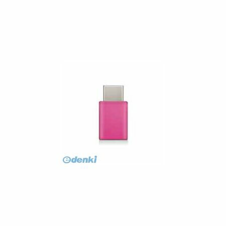 (LINEクーポン有)ELECOM エレコム MPA-MBFCMADNPN スマートフォン用USB変換アダプタ／USB【microBメス】−USB【Cオス】／ピンクMPAMBFCMADNPN USB-USB