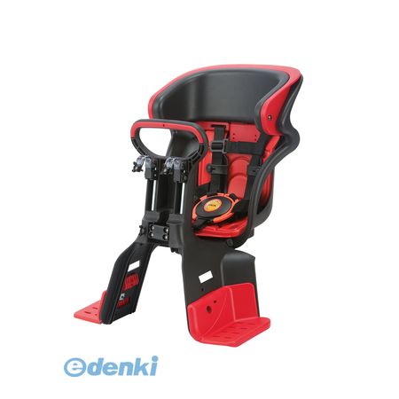 OGK技研 4511890208279 FBC−011DX3 フロント子供乗せ 黒／赤 ブラック レッド 前用 ヘッドレスト付きフロント子供乗せ オージーケー