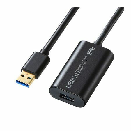 サンワサプライ KB-USB-R310 USB3．0アクティブリピーターケーブル10mKBUSBR310