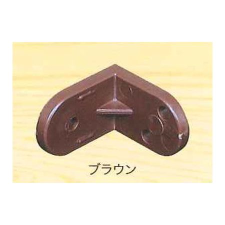 (LINEクーポン有)アイワ金属 AP-1301B アングルブラケット ダークブラウン 4個入 AP1301B METALS AIWA