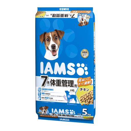 マースジャパンリミテッド 4902397846314 アイムス 7歳以上用 体重管理用 チキン 小粒 5kg ID334 IAMS ..