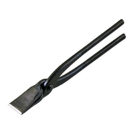 【商品説明】●板金用:トタン・ステン板の折り曲げ、曲り起し、締りに使用●口巾:24mm●つかみばし　掴箸　掴み箸　トタン　ステン　クラフト　工芸4953531002103