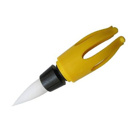 (LINEクーポン有)墨運堂 4902630340012 ゆび筆 大人用 大筆 YBL−80