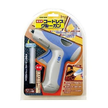 Rakuten - (LINEクーポン有)イチネンアクセス 旧イチネンMTM 4976463203035 乾電池式コードレスグルーガン DC6V 20303 コードレス電池式グルーガン three axis イチネンミツトモ TA