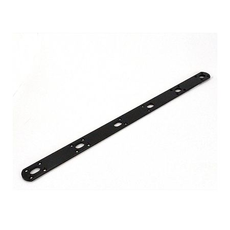 和気産業 4903757115019 BS−501 補助金具ステイ 黒 厚み4mmX幅25mmX長さ401mm WAKI...