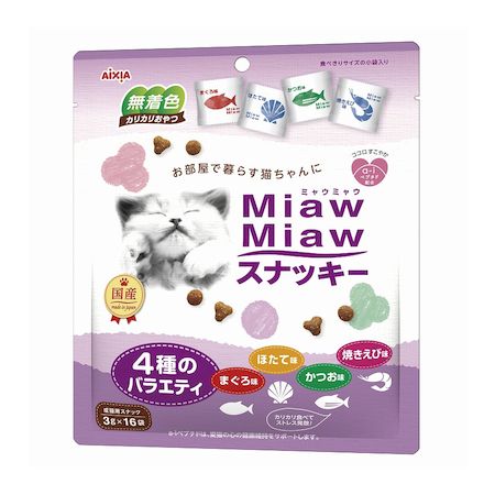 �������� MMSV-1 MiawMiaw ���ʥå��� 4��ΥХ饨�ƥ� �ޤ���̣���Ĥ�̣�Ƥ�����̣�ۤ���̣ 48g MMSV1