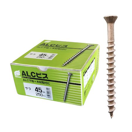 ウイング 4938780093751 9375 ALCビス 箱入 5.5×60mm 200入