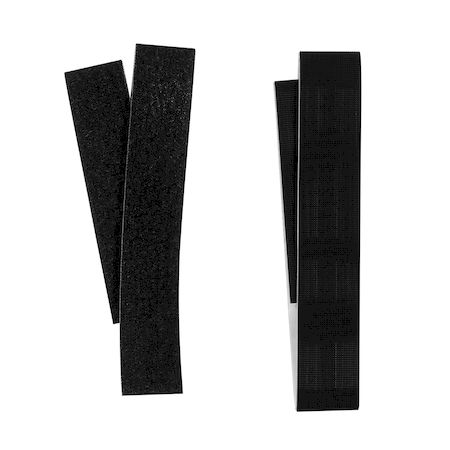 (LINEクーポン有)和気産業 BR043 強力面ファスナー バリバリテープ 薄型 長さ500mm 黒