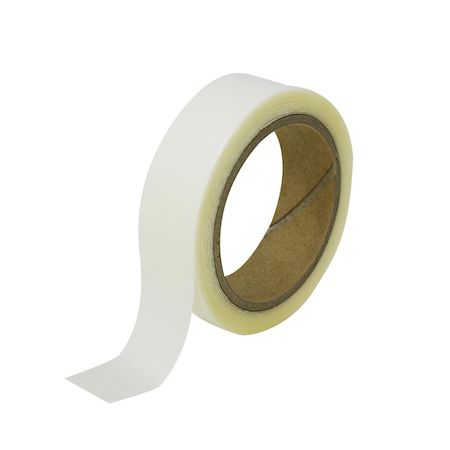 【商品説明】●極うすなのに、”激強力”な両面テープ！●薄さ0.3mm＆透明色だから貼り合わせた面が目立ちません。●素材が反ってもテープが追従し、簡単に剥がれません。●粘りが強い粘着剤で、初期接着力に優れます。●防水性に優れ、水周りにも使用できます。●PP、PEなどの難接着素材にも多用途に対応。●透明なので、ガラス、アクリル、プラスチック板などの透明素材を使った工作に最適です。●◎極うすなのに”激強力”な理由：高分子粘着層に低分子粘着層を重ねる分子勾配膜（R）技術により基材レスで厚みが薄くても強力な粘着力を実現しています。●製造元：共同技研化学(株)【商品用途】●ガラス、アクリルなど透明素材の貼付け。●木工工作、木製品の組み立て。●プラスチック部品の固定。●プレートの固定。●ポスター、POPの固定。●使用できる素材：プラスチック(PP,PE含む)、アクリル、ガラス、軟質塩ビ、金属、紙、木材、フェルト。【注意】●※接着できない素材：シリコン、フッ素加工面、軟質塩ビ、凹凸の激しい面(コンクリートなど)、壁材や塗装がはがれやすい面、湿気が多い場所、常時浸水する場所。●※基材レスで伸びる素材の為、貼り付けにくい場合がございます。テープ巻から一気に引き剥がさず、テープの根本を押さえながら少しずつ引き出して貼りつけてください。●※接着力が強いので、はがす際下地を傷めたり、のりが残ることがあります。【仕様】●使用可能温度：-10〜80℃【カラー】●透明【商品サイズ】●厚み：0.3mm●幅：15mm●長さ：2m【材質】●粘着層：アクリル系(無溶剤,基材レス)●はくり紙、紙巻：紙
