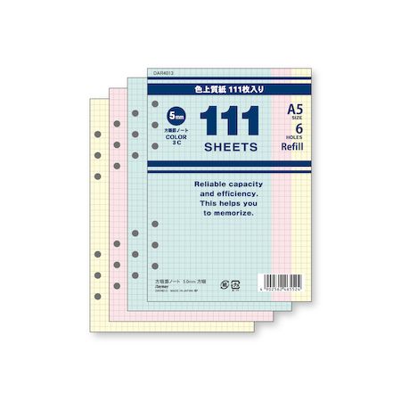 �쥤�ᥤƣ�� DAR4013 ��5������ 111����ӥΡ��� 5��0mm���� A5