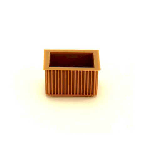 和気産業 4903757248182 BC−301 イスキャップ 平角 薄茶 対象脚サイズ23X36mm