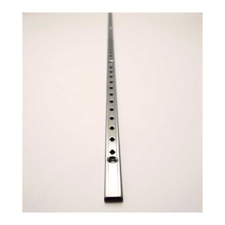 文具のブングットの(LINEクーポン有)和気産業 4903757279612 WLS−004 ステンレス フィット棚支柱 シルバー 全長650mm フィット棚支柱ステンレス WAKI 装飾金物｜アングル3