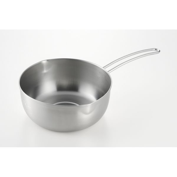 ヒロショウ PRT-18Y パルトール オールステンレス製 雪平鍋18cm PRT18Y