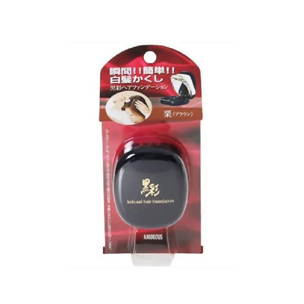 4970166077764 【36個入】 アモロス 黒彩ヘアファンデーション 栗A 9G【キャンセル不可】