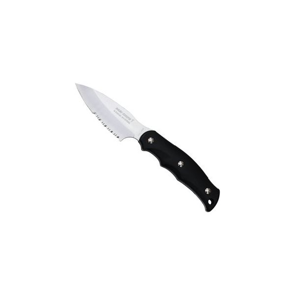 4956856703724 NEW SABI KNIFE 1 キャンプミニ包丁 半波刃 黒【キャンセル不可】