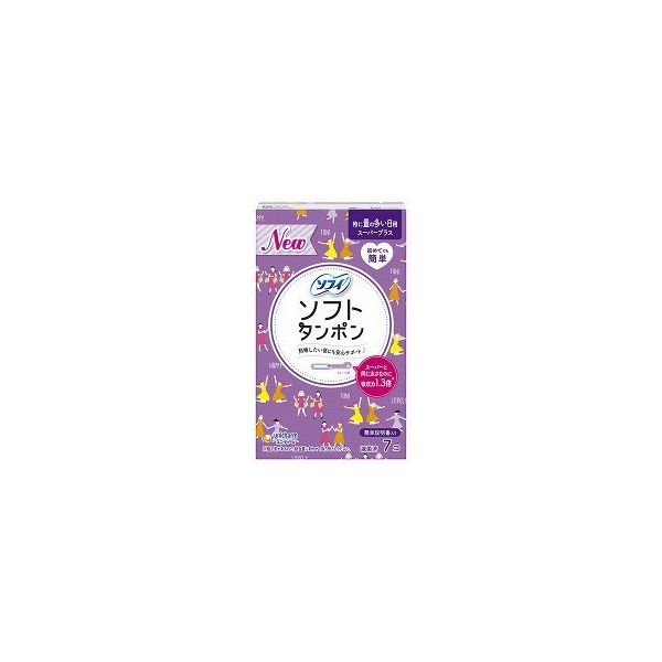 4903111342273 【144個入】 ソフィソフトタンポンスーパープラス7個【キャンセル不...