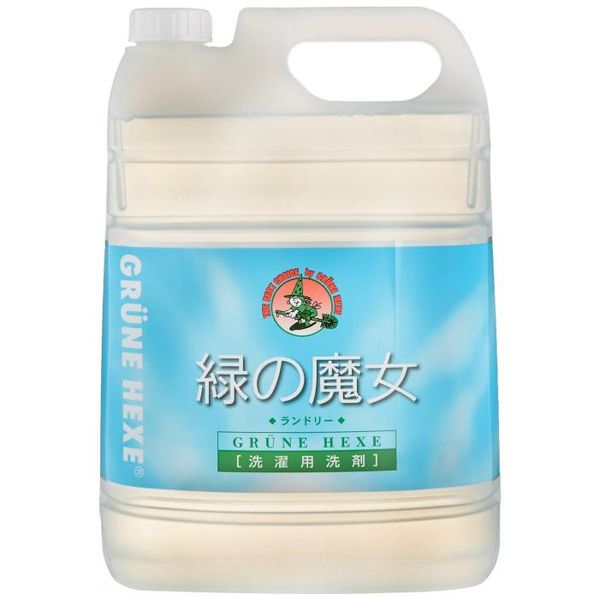 4902875171013 【3個入】 緑の魔女ランドリー業務用 5L【キャンセル不可】