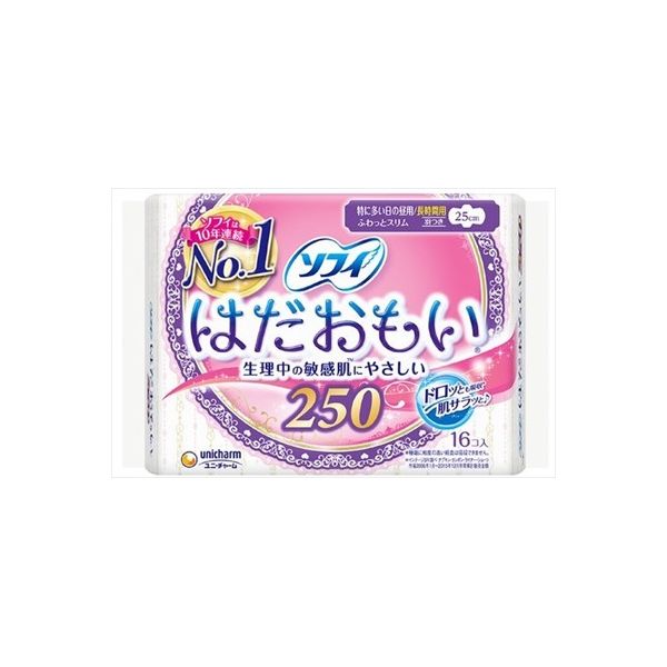 4903111364275 【18個入】 ソフィ はだおもい 長時間用 羽つき 16枚【キャンセル不可】