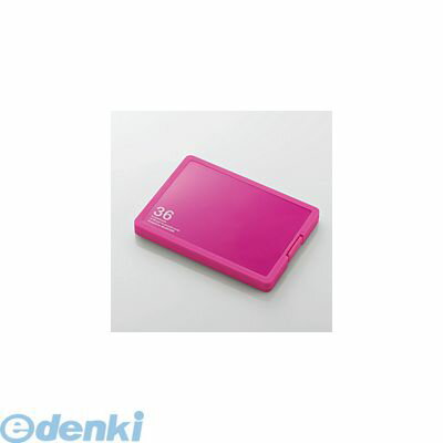 ELECOM エレコム CMC-SDCPP36PN SD/microSDカードケース プラスチックタイプ CMC-SDCPP36PN CMCSDCPP36..