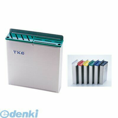 AHU674 TKG18-8プラ板付カラーナイフラック 大 ABタイプ 緑 4905001107856 Kitchen 大ABタイプ緑 Total Goods