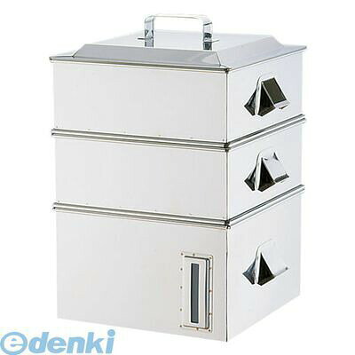 ●サイズ(cm) 茶碗の数1段あたり(ヶ) ご飯容量1段あたり(升) 底面間口×奥行(mm)：33 約10 約2.4 330×330●蒸す所深さ(内寸):112水槽材質:SUS444(強化ガラス水位窓付)水槽深さ:200※直火での御使用は絶対にしないでください。※電磁調理器対応
