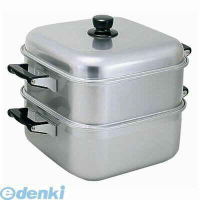 AMS71301 アルマイト角型蒸器 30cm 一重 4970197109304 アカオアルミ アルミ角蒸 AKAO 蒸し器 角蒸器 アルマイト角型蒸し器