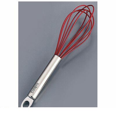 Whisks/Blenders - (LINEクーポン有)BUI0411 クイジプロ シリコン エッグ・ウィスク 74−699005 レッド 65506990057 Cuisipro 泡立て